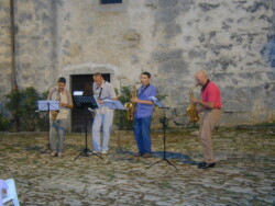 Donna Lee Saxophone Quartet in Pazin (2003)